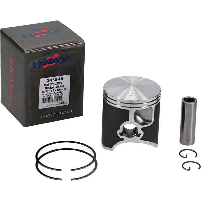 Vertex Pistons — Vertex Piston 18-24 Beta RR 2T 250 250cc Cast Replica Piston Kit - view 2