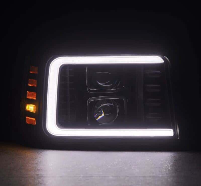 AlphaRex — AlphaRex 92-96 Ford F-Series/Bronco PRO-Series Proj Headlight Blk w/Seq. Sig & DRL
Projector Headlights - view 3