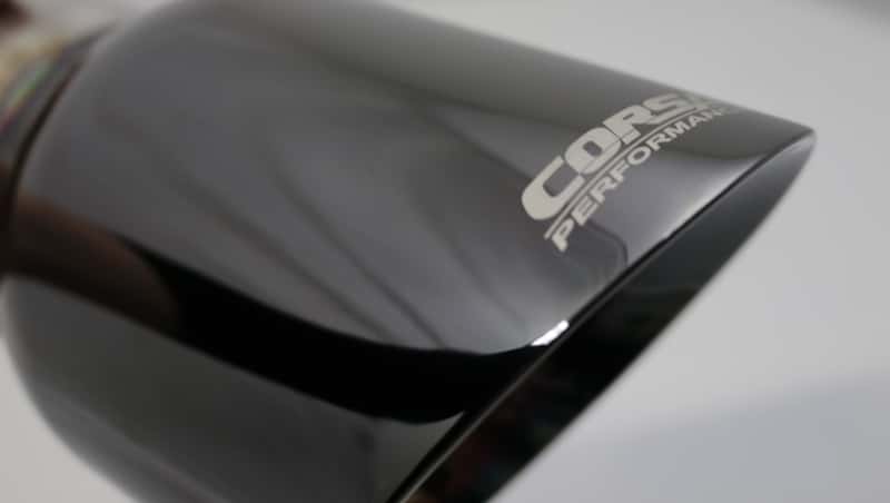 CORSA Performance — Corsa 2009-2019 Single Universal 3.0in Inlet / 4.5in Outlet Black PVD Pro-Series Tip Kit
Exhaust - view 9