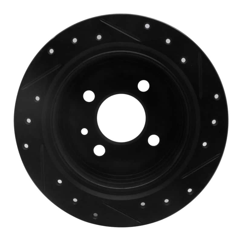 R1 Concepts — R1 84-91 BMW 325IS Rear Left Drilled & Slotted Black Brake Rotor
R1 Brake Rotor Drill - view 5