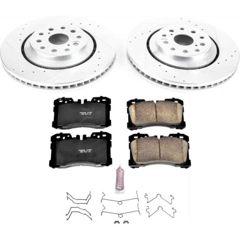 PowerStop — Power Stop 10-17 Lexus LS460 Front Z23 Evolution Sport Brake Kit - view 1