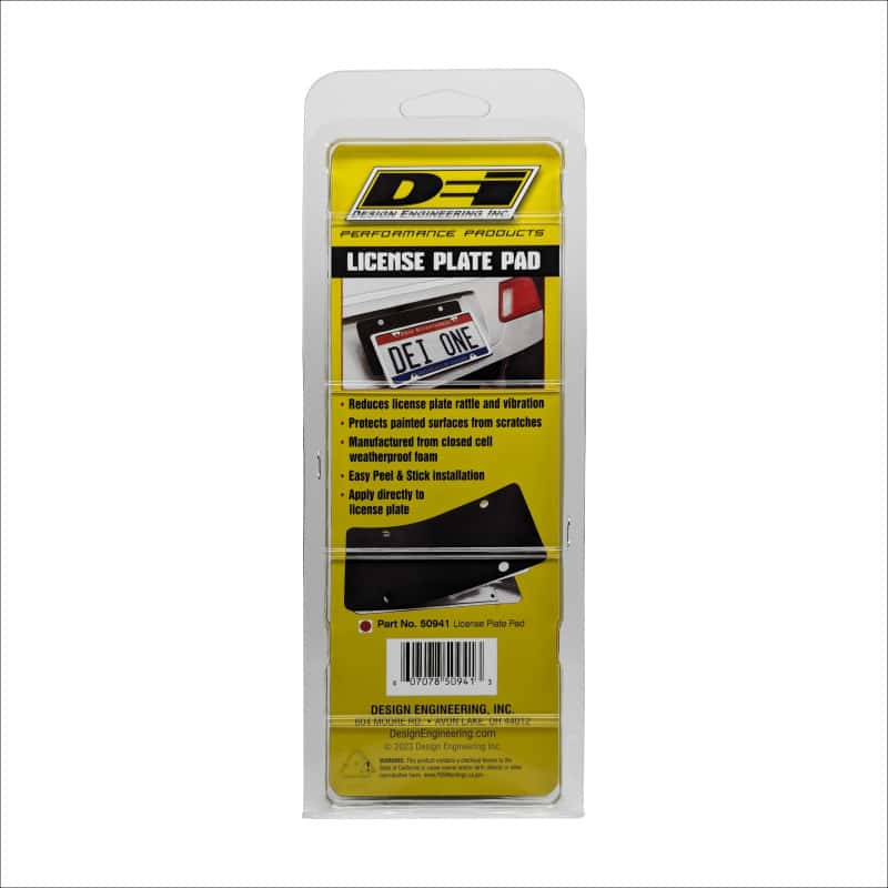 DEI — DEI License Plate Pad - 2 Pack
Pads - view 5