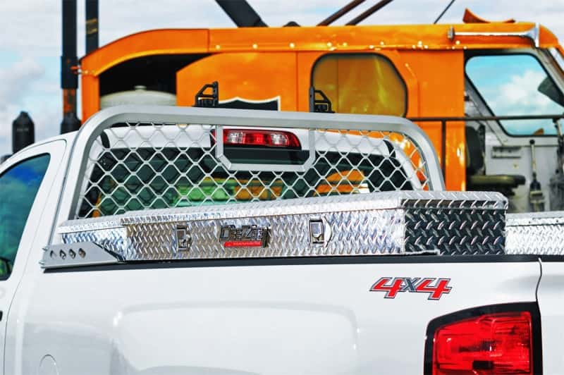 Dee Zee — Dee Zee Universal Tool Box - Red Side Mount BT Alum 60In
ToolBxTrkBedSideRail - view 5