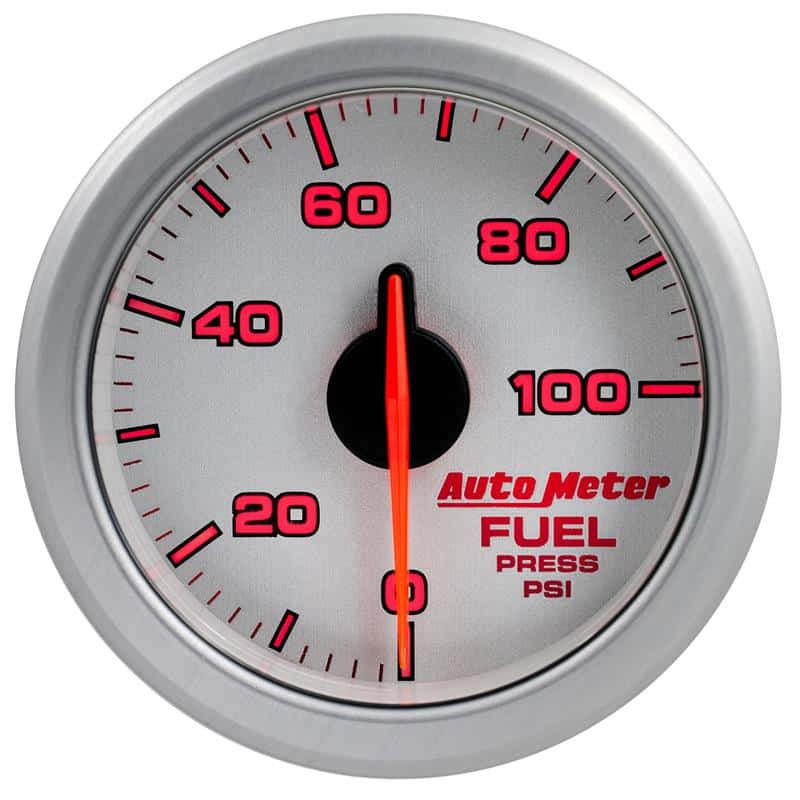AutoMeter — Autometer Airdrive 2-1/6in Fuel Pressure Gauge 0-100 PSI - Silver
GA 2" FUELP ARDRV SL - view 2