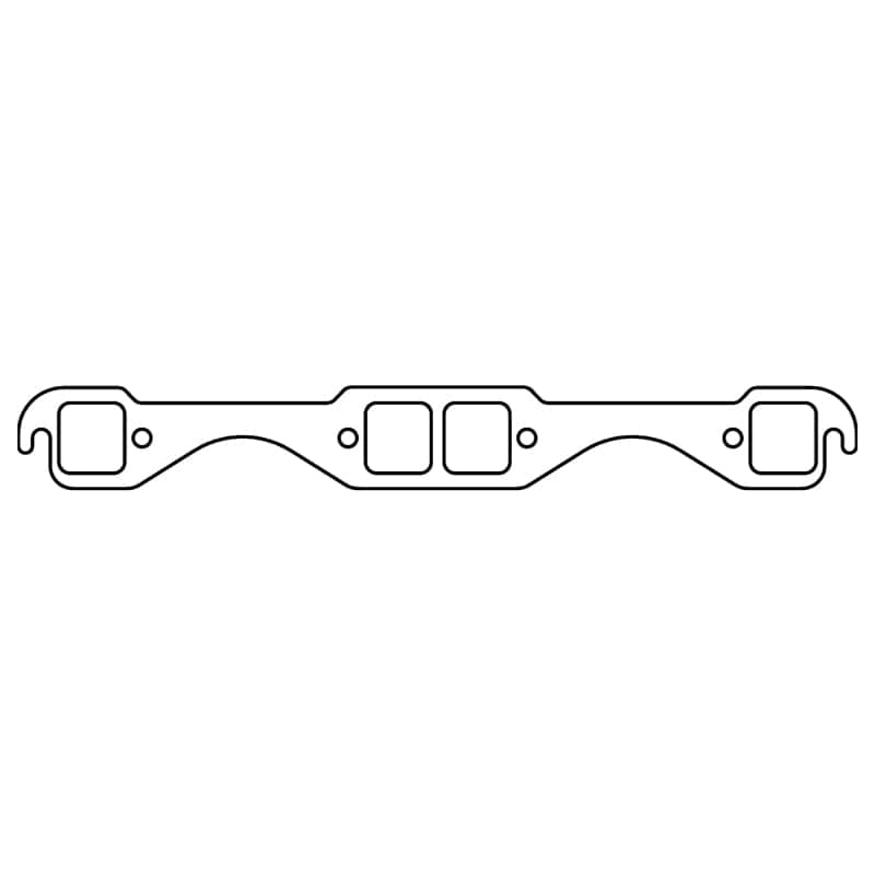 Cometic Gasket — Cometic Chevy Gen1 Small Block V8 .043in Copper Exhaust Mani Gskt Set-1.550in x 1.450in Square Ports
Exhaust Gasket Set - view 1