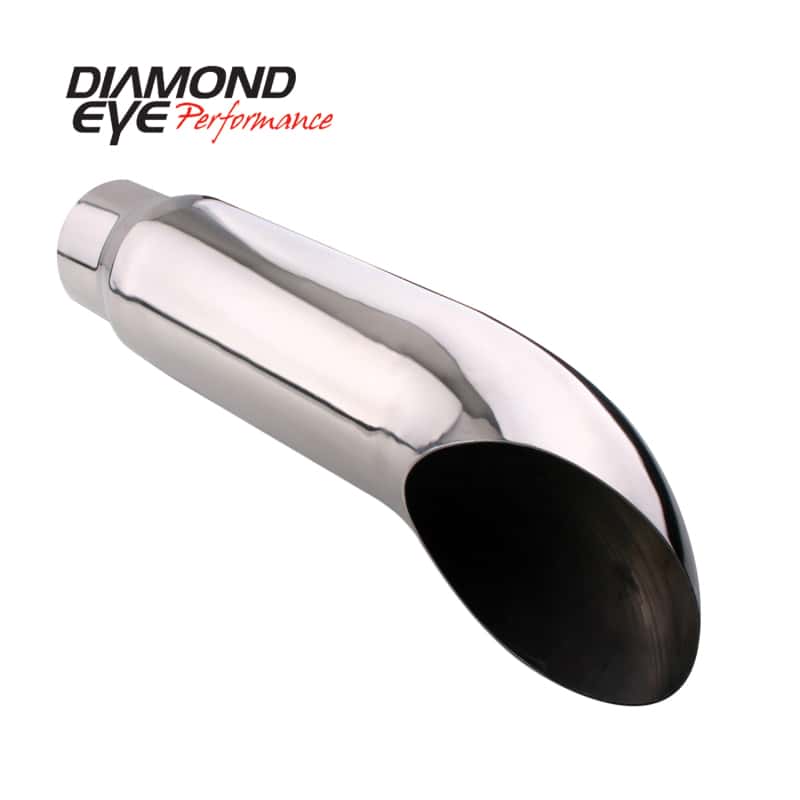 Diamond Eye Performance — Diamond Eye TIP 4in-5inX16in (18in OVERALL) BOLT-ON TURN-DOWN BTD4515
TIP; BTD; 4X5X16in.: - view 1