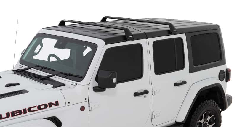 Rhino-Rack — Rhino-Rack 07-22 Jeep Wrangler JK/JL 4 Door Hard Top Vortex SG 2 Bar Roof Rack - Black
Roof Rack - view 7