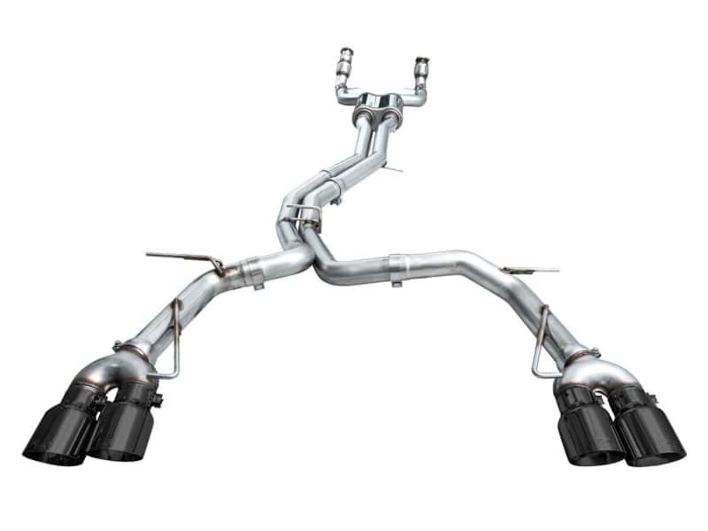 AWE Tuning — AWE Tuning 19-23 Audi C8 S6/S7 2.9T V6 AWD Track Edition Exhaust - Diamond Black Tips
Track Exhaust - view 9
