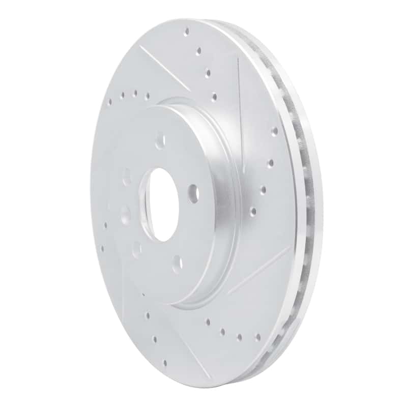 R1 Concepts — R1 13-22 Buick Encore Front Right Drilled & Slotted Silver Brake Rotor
R1 Brake Rotor Drill - view 2