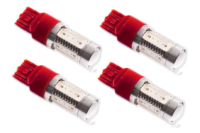 Diode Dynamics — Diode Dynamics 7443 LED Bulb HP11 LED - Red Set of 4 - view 1