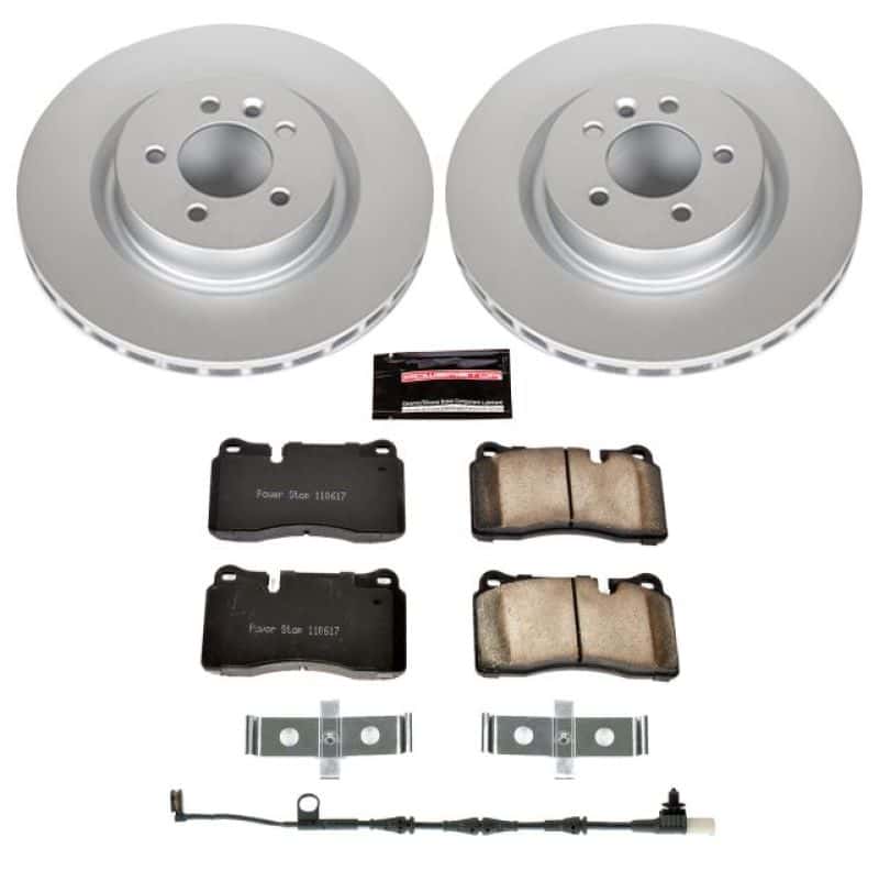 PowerStop — Power Stop 06-09 Land Rover Range Rover Sport Front Z23 Evolution Sport Coated Brake Kit - view 1
