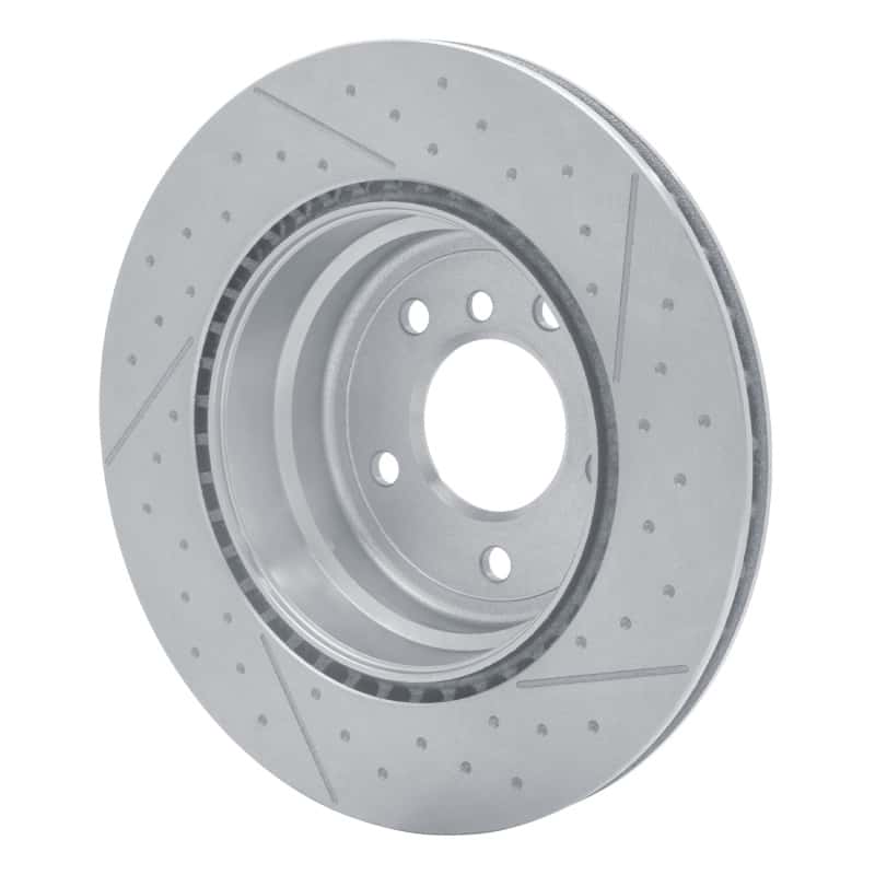 DFC — DFC 13-13 BMW 135IS Rear Brake Rotor - Dimpled and Slotted
DFC Brake Rotor - view 4