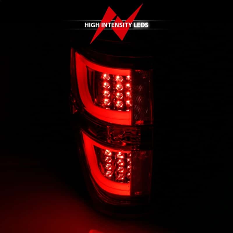 ANZO — ANZO 2009-2013 Ford F-150 LED Taillights Black
TailLightSet - view 7