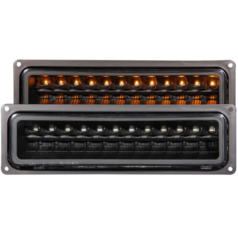 ANZO — ANZO 1988-1998 Chevrolet C1500 LED Parking Lights Black
PrkngLghtAssembly - view 2