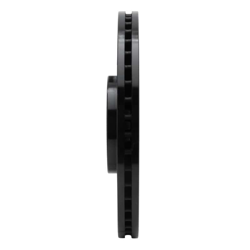 R1 Concepts — R1 04-09 Audi S4 Front Left Drilled & Slotted Black Brake Rotor
R1 Brake Rotor Drill - view 3