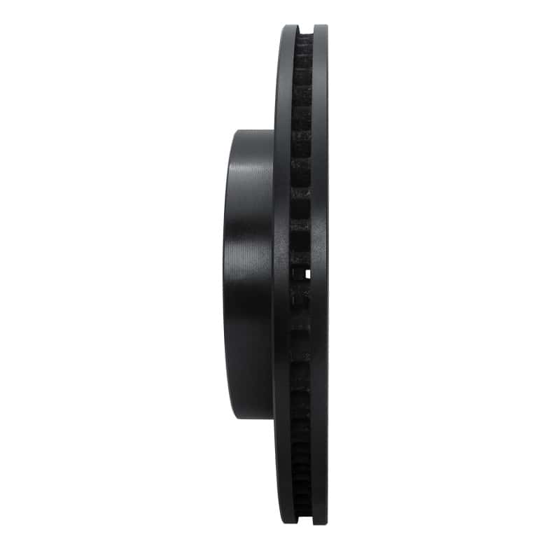 R1 Concepts — R1 02-05 Ford Explorer Front Right Drilled & Slotted Black Brake Rotor
R1 Brake Rotor Drill - view 3