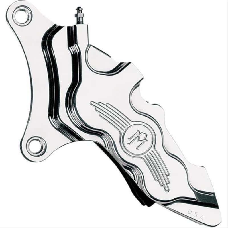 Performance Machine — Performance Machine Front 6 Piston Diff Bore Caliper - Chrome - view 1