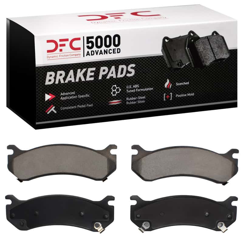 DFC — DFC 99-13 Cadillac Escalade Rear/Front 5000 Advanced Ceramic Brake Pads
DFC Brake Pad Set - view 1