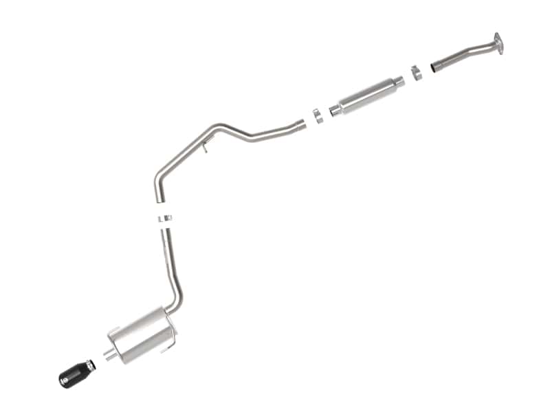 aFe — aFe POWER Takeda 12-16 Subaru Impreza 2.0L 2.5in 304SS CB Exhaust w/ Black Tips
Cat-Back Exhaust - view 4