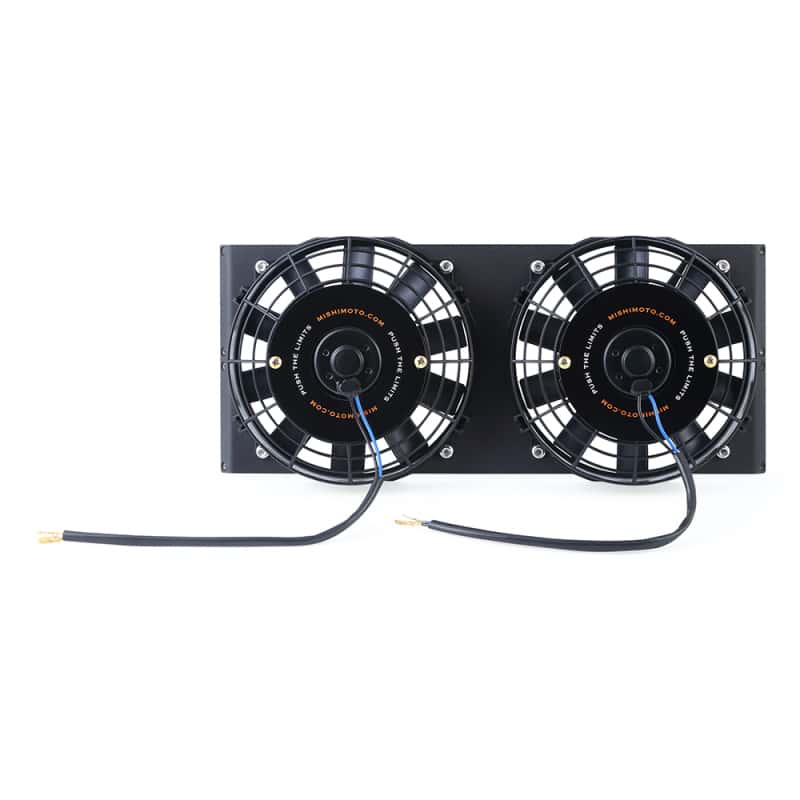 Mishimoto — Mishimoto Universal 17in. Heavy-Duty Oil Cooler Fan Shroud - Micro Wrinkle Black
Fan Shroud Kit - view 1