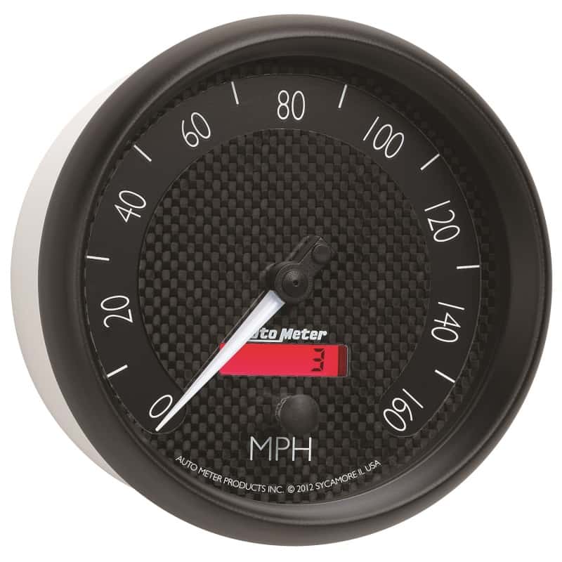AutoMeter — Autometer GT Series 5in In Dash 0-160 MPH Electronic Programmable Speedometer
5" SPEEDO, 160 MPH, - view 11