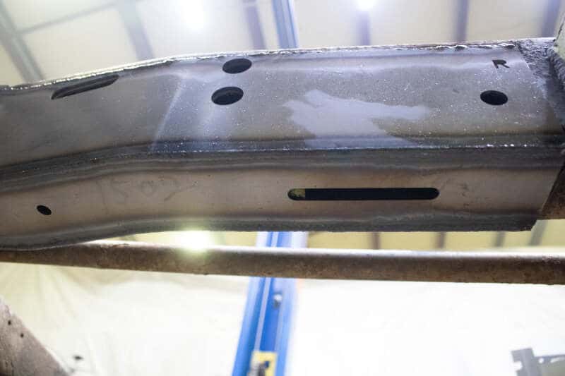 RustBuster — Rust Buster 1994-2004 Chevy S10 & GMC Sonoma Center ward Frame Repair Kit - Left - view 8