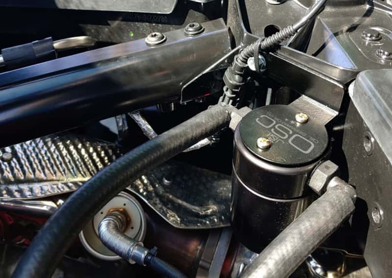 J&L — J&L 20-25 Chevrolet Corvette 6.2L LT2 Targa Top Passenger Side Oil Separator 3.0 - Black Anodize
Oil Separator - view 3