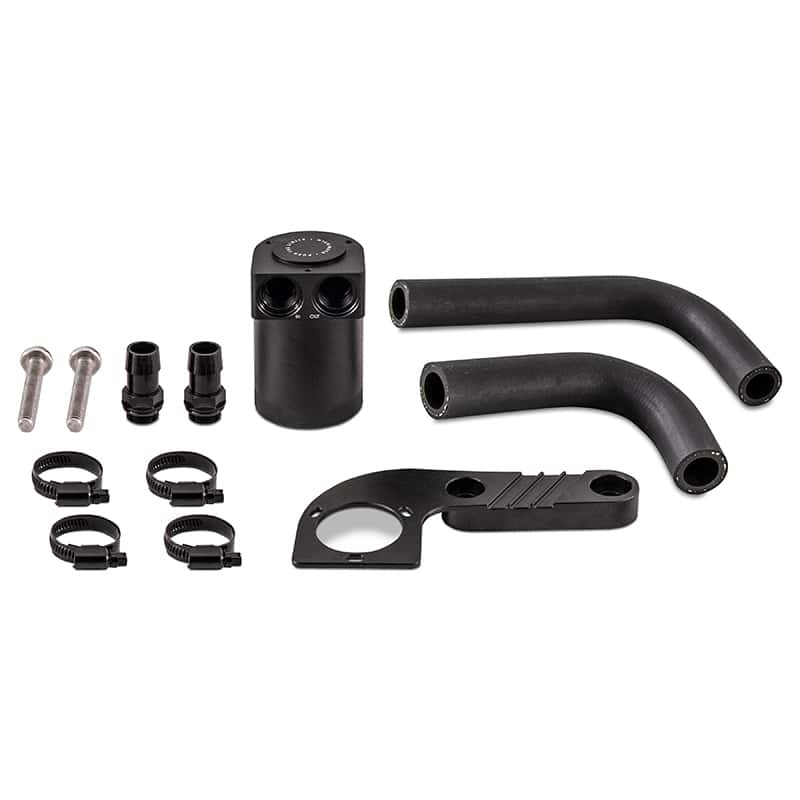 Mishimoto — Mishimoto 2015+ BMW F8X M3/M4 Baffled Oil Catch Can - Wrinkle Black
Oil Catch Can Kit - view 1
