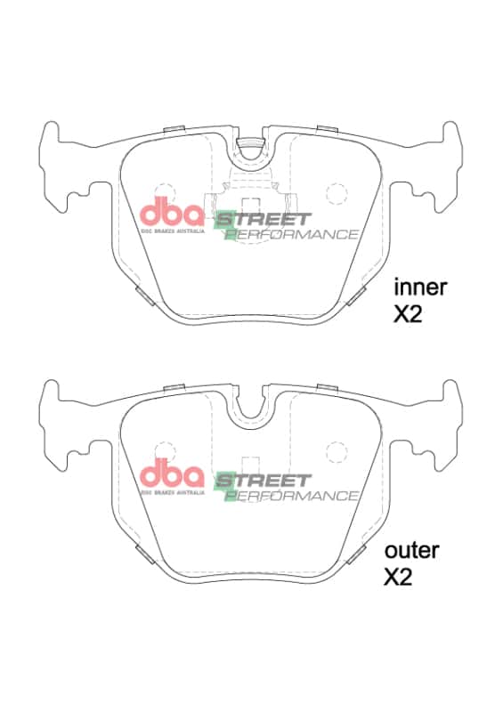 DBA — DBA 03-06 BMW M3 E46 SP Performance Rear Brake Pads
Brake Rotor - view 2