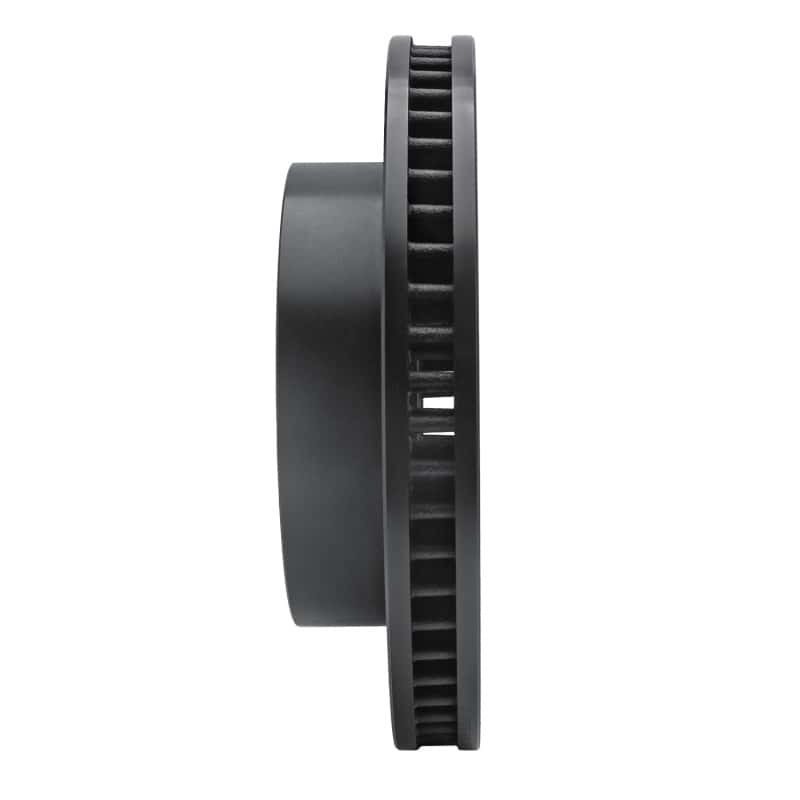 R1 Concepts — R1 06-11 Cadillac DTS Front Left Drilled & Slotted Black Brake Rotor
R1 Brake Rotor Drill - view 3