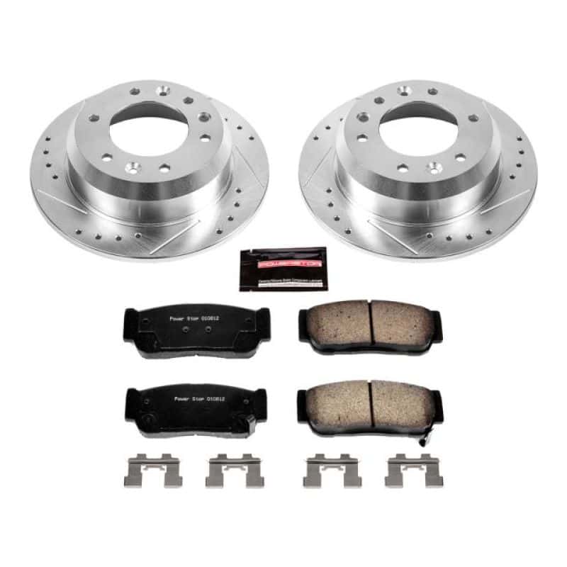 PowerStop — Power Stop 2007 Hyundai Entourage Rear Z23 Evolution Sport Brake Kit - view 1