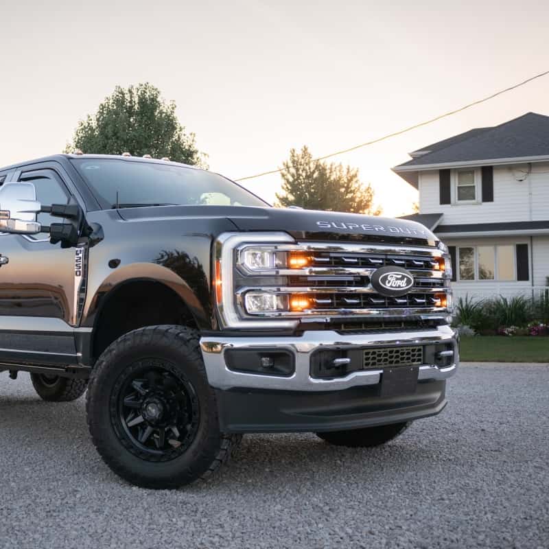 Putco — Putco 23-24 Ford Super Duty Front Luminix Ford Led Grille Emblems - view 5