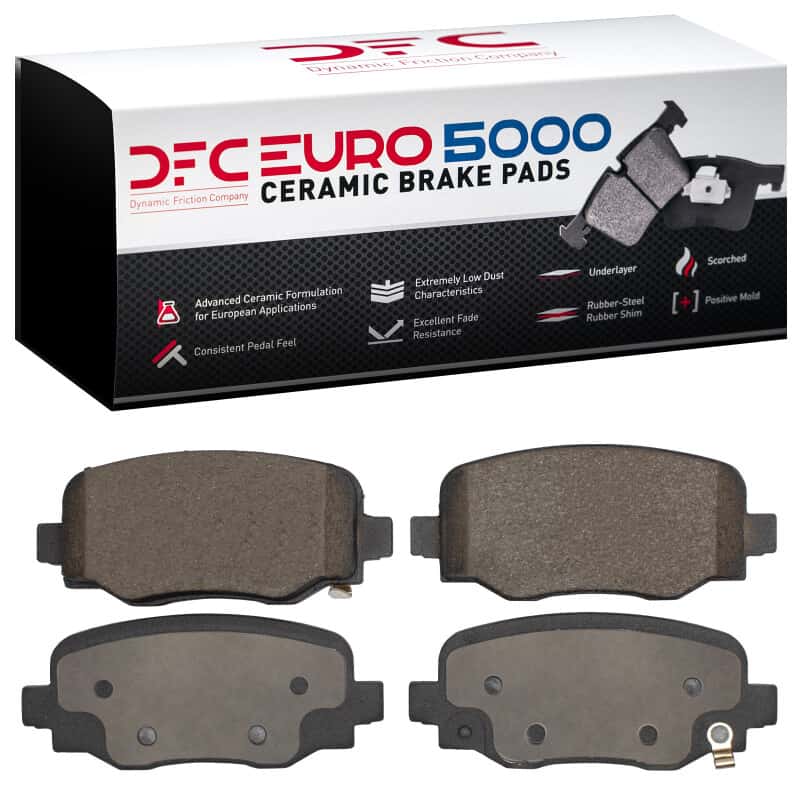 DFC — DFC 15-25 Alfa Romeo TONALE Rear Euro 5000 Ceramic Brake Pads
DFC Brake Pad Set - view 1