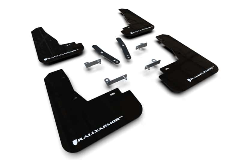 Rally Armor — Rally Armor 22-24 Kia EV6 Black UR Mud Flap White Logo
Mud Flap - view 1