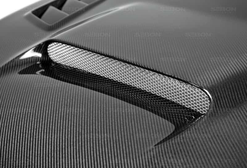 Seibon — Seibon 08-09 Subaru WRX/STi CW-style Carbon Fiber Hood - view 21