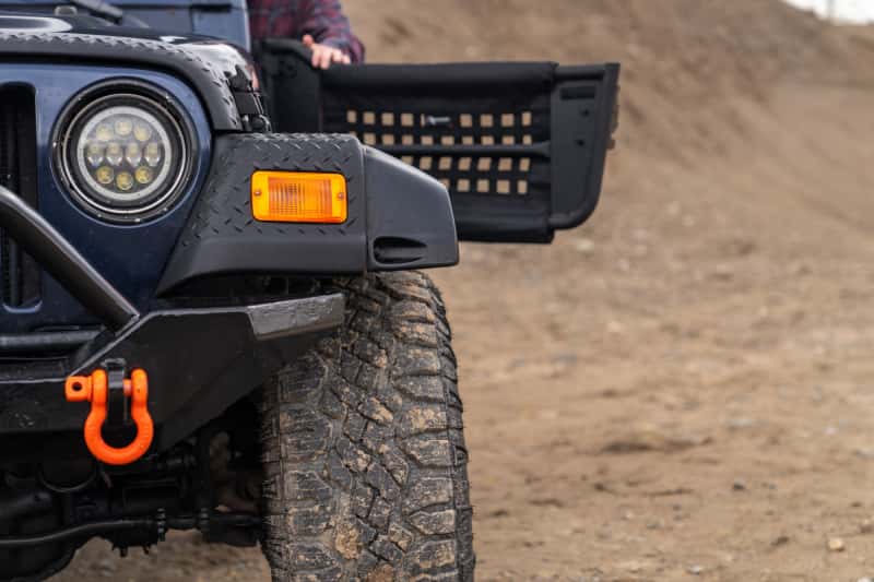 Bushwacker — Bushwacker 97-06 Jeep Wrangler Trail Armor Front Corners - Black
Trail Armor - view 5