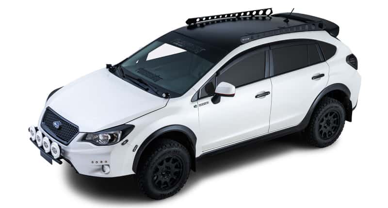 Rhino-Rack — Rhino-Rack 16-17 Subaru Crosstrek / 13-15 XV 5DR Hatch (w/ Roof Rails) Backbone Mounting System
Rhino-Rack Backbone  - view 1
