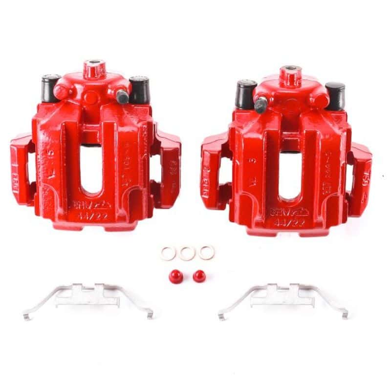 PowerStop — Power Stop 2006 BMW 330i Rear Red Calipers w/Brackets - Pair
Caliper Set - view 1