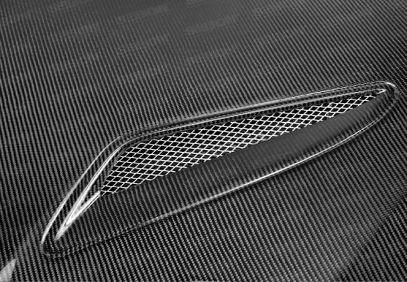 Seibon — Seibon 12-13 Hyundai Genesis OE Carbon Fiber Hood - view 11