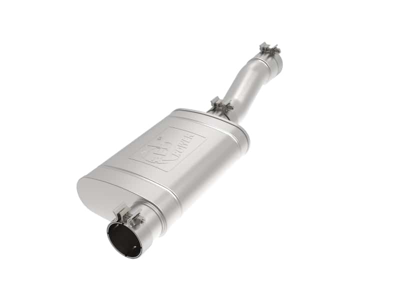aFe — aFe Apollo GT Series 409 Stainless Steel Muffler Upgrade Pipe GM Silverado/Sierra 1500 19-20 V8-5.3L
Muffler Upgrade - view 1