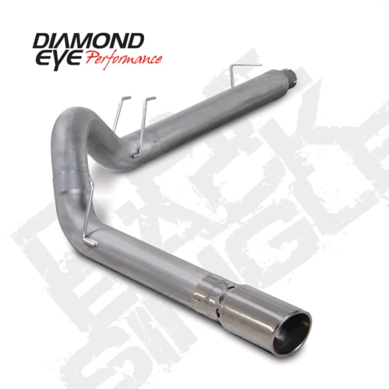 Diamond Eye Performance — Diamond Eye KIT 5in DPF-BACK SGL AL 08 6 4L F250-F350 PCKGD BX46X14X14OD EL-PL 44inX13 5inX13 5inID
KIT; 5in.; DPF-BACK; - view 3