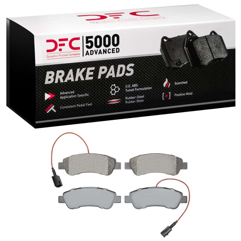DFC — DFC 14-21 Ram ProMaster 1500 Rear 5000 Advanced Semi Metallic Brake Pads
DFC Brake Pad Set - view 1