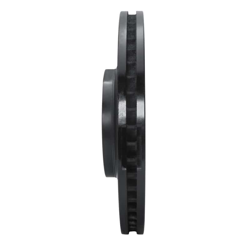 R1 Concepts — R1 07-23 Lexus LS500h Left Front Drilled & Slotted Black Brake Rotor
R1 Brake Rotor Drill - view 3