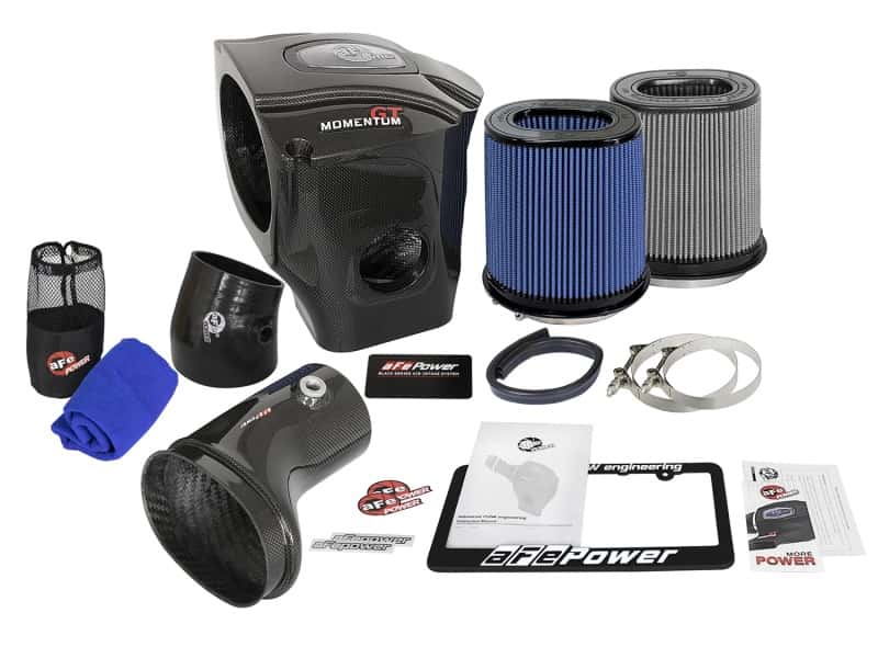 aFe — aFe Momentum GT Black Series Carbon Fiber CAIS 2017 Dodge Challenger/Charger SRT Hellcat V8-6.2L(sc)
Black Series Intake - view 8