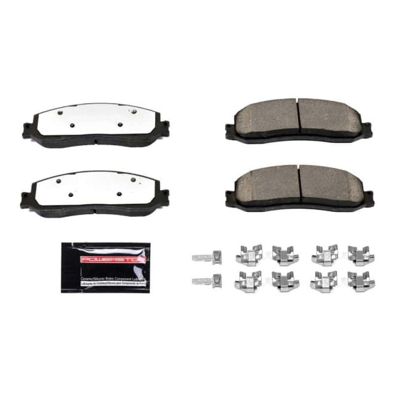 PowerStop — Power Stop 2012 Ford F-250 Super Duty Front Z36 Truck & Tow Brake Pads w/Hardware
Z36 Brake Pads - view 1