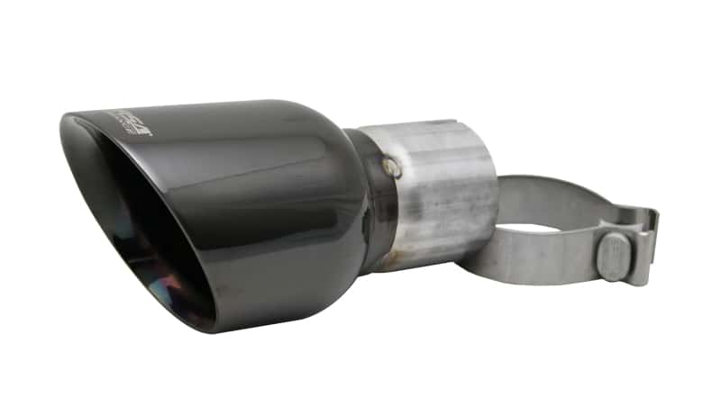 CORSA Performance — Corsa 2009-2019 Single Universal 3.0in Inlet / 4.5in Outlet Black PVD Pro-Series Tip Kit
Exhaust - view 1