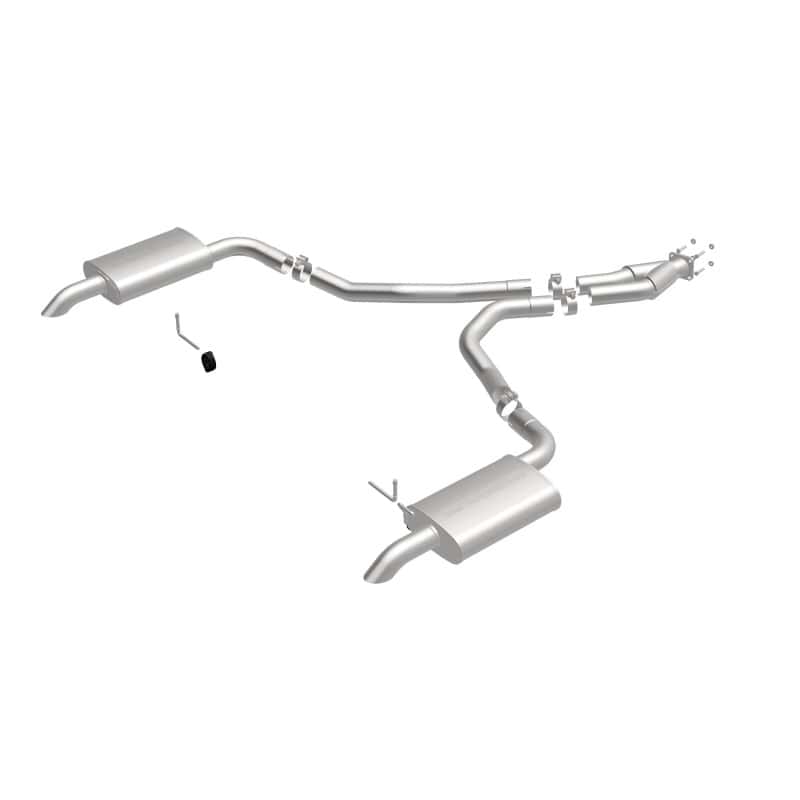 Magnaflow — MagnaFlow 75-79 Chevy Corvette V8 5.7L Dual Split Rear Exit Stainless Cat-Back Perf Exhaust
Cat-Back - view 3