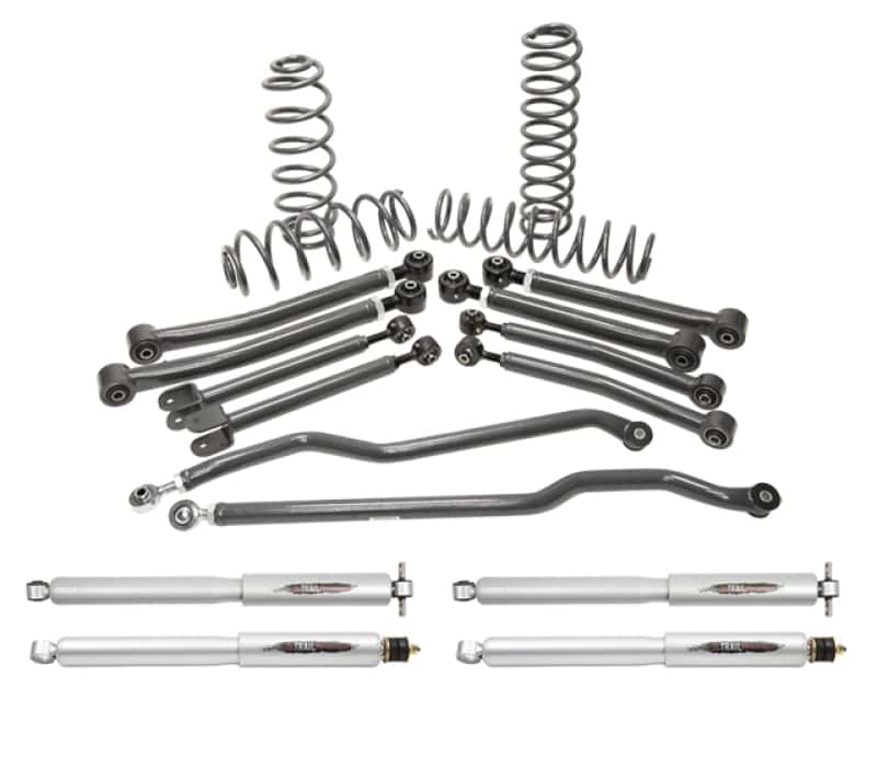 Belltech — Belltech 07-17 Wrangler Rubicon Unlimited JK 4dr 4in. Lift Lift Kit
LIFT KIT - view 1
