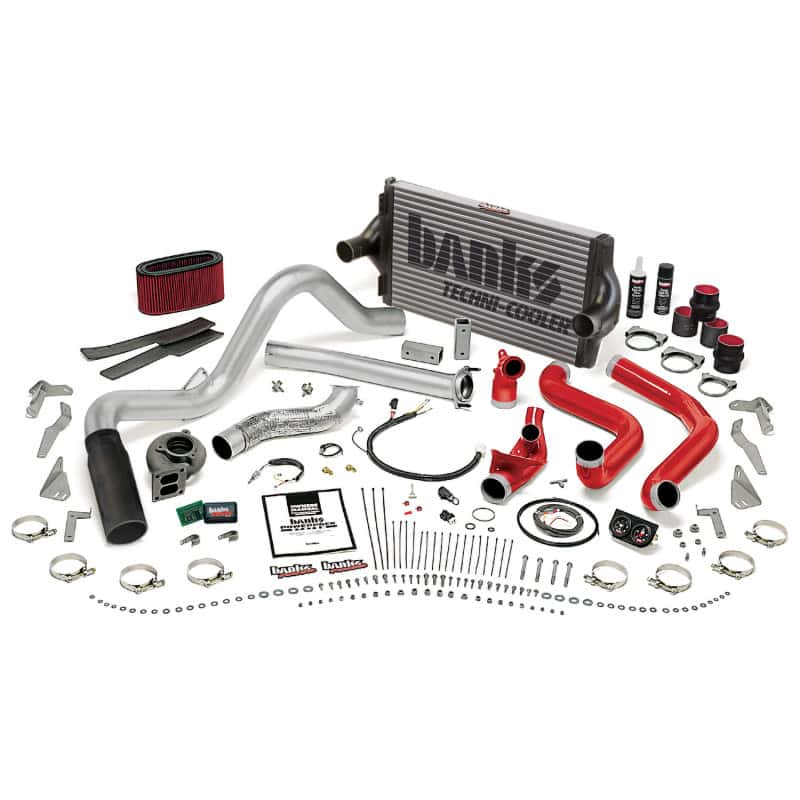 Banks Power — Banks Power 94-95.5 Ford 7.3L Man PowerPack System - SS Single Exhaust w/ Black Tip
Performance System - view 7