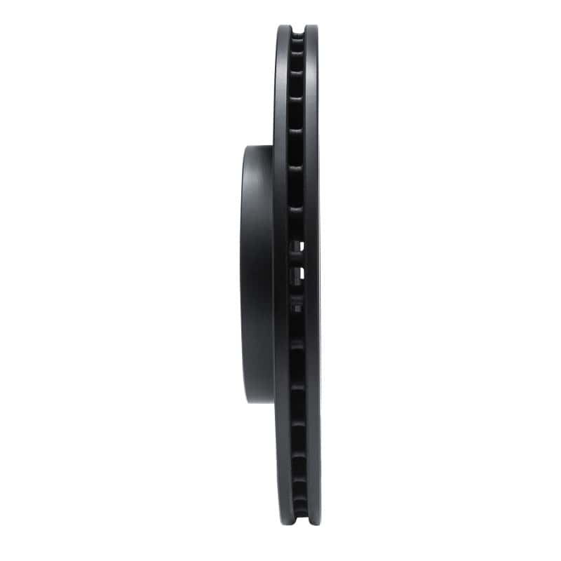 R1 Concepts — R1 16-24 Mini Cooper Countryman Front Left Drilled & Slotted Black Brake Rotor
R1 Brake Rotor Drill - view 3